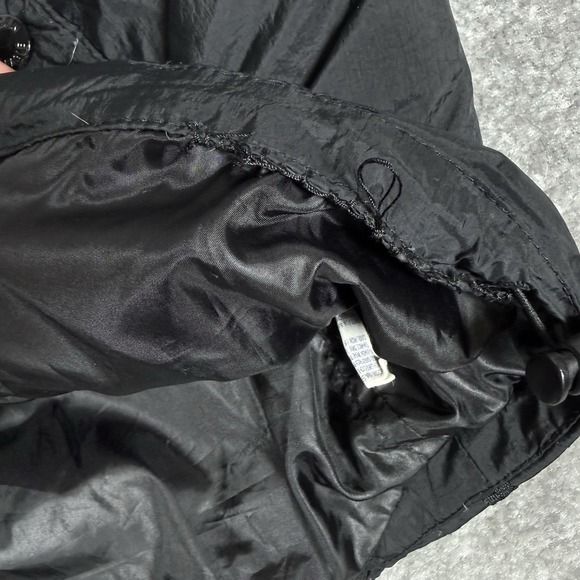 American Eagle Duck Down Jacket Men's Large Black Puffer Hood - Picture 10 of 10